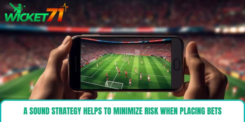 A sound strategy helps to minimize risk when placing bets. A sound strategy helps to minimize risk when placing bets.