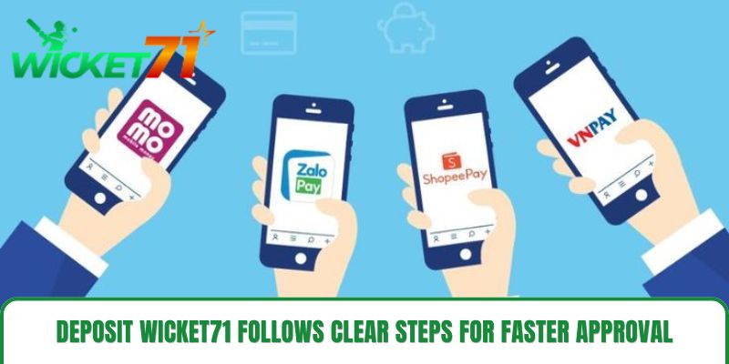 Deposit wicket71 follows clear steps for faster approval Deposit wicket71 follows clear steps for faster approval
