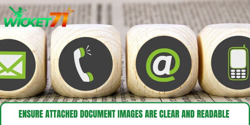 Ensure attached document images are clear and readable Ensure attached document images are clear and readable