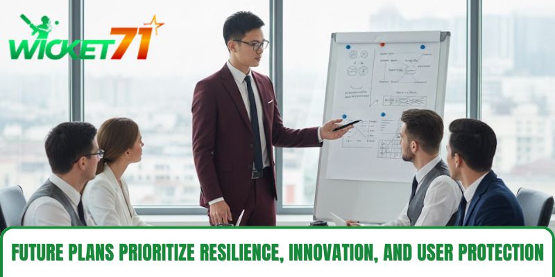 Future plans prioritize resilience, innovation, and user protection Future plans prioritize resilience, innovation, and user protection