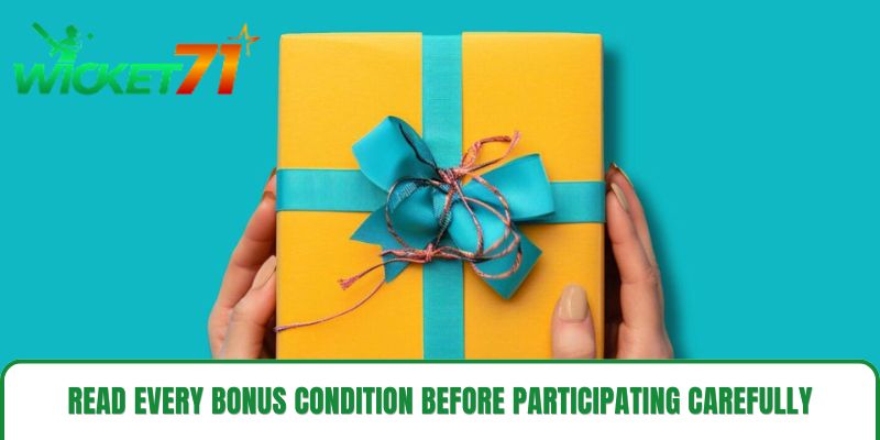 Read every bonus condition before participating carefully. Read every bonus condition before participating carefully.
